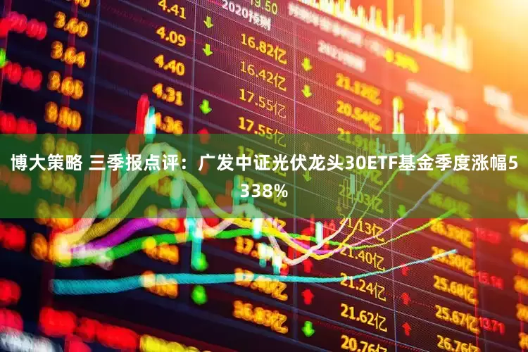 博大策略 三季报点评：广发中证光伏龙头30ETF基金季度涨幅5338%